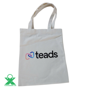 Túi canvas in PET, logo chuyển sắc